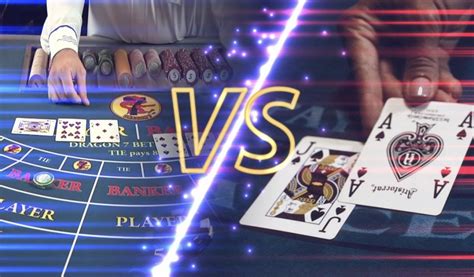 is baccarat better odds than blackjack